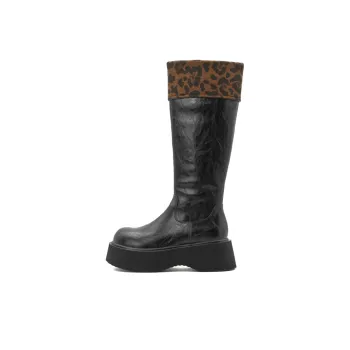 Little Sue Knee high Boots Women's Black