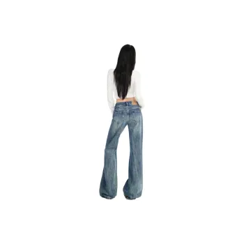 Wen Shan Jeans Women's Vintage Blue