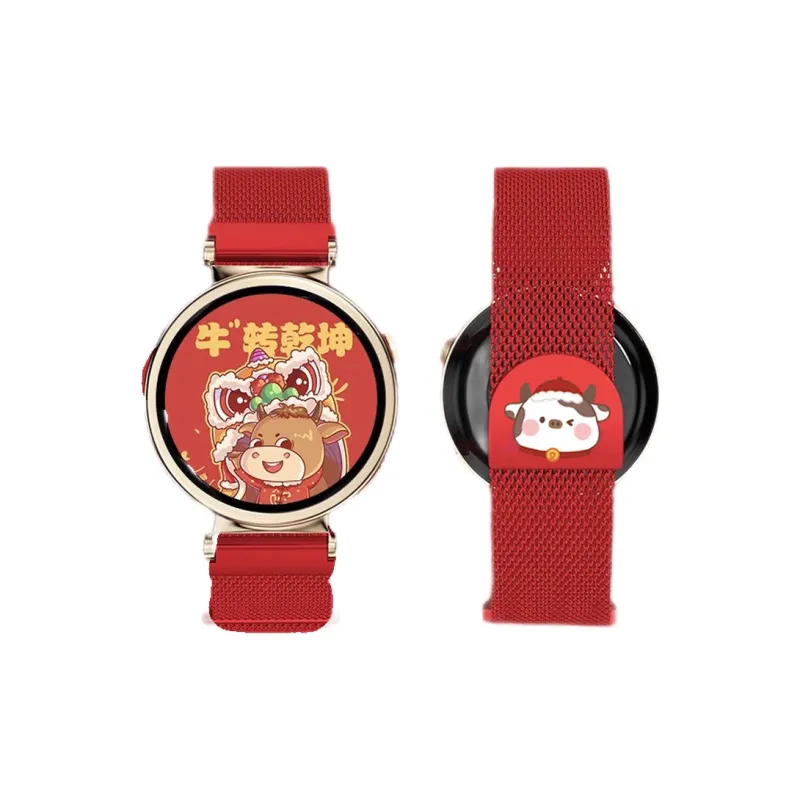 CHENSONG Watch Band Huawei Compatibility 46mm Fabric Material-2