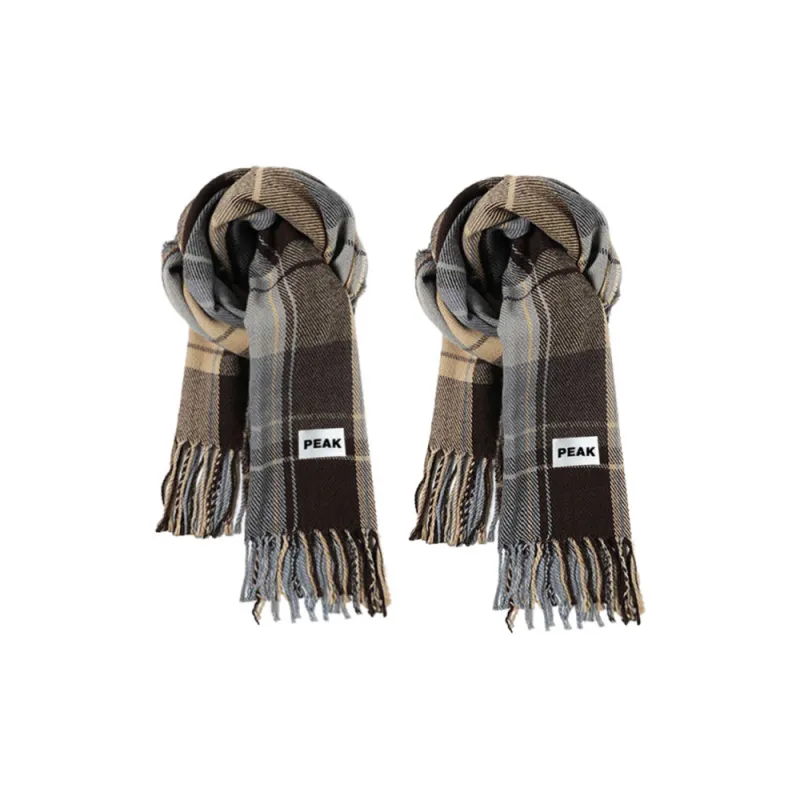 PEAK Knit Scarves Unisex-9