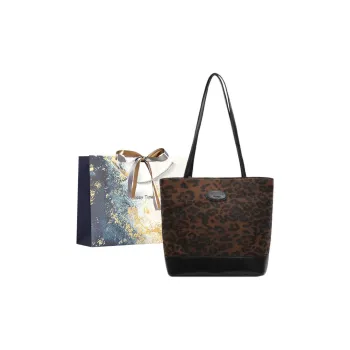 Iman's House PU Shoulder Bag Women's Coffee
