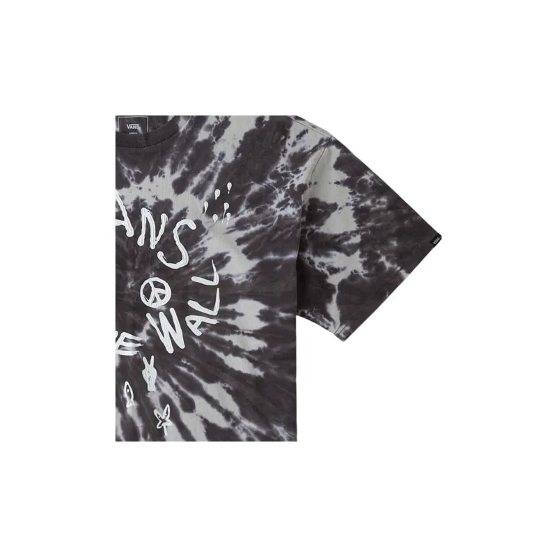 Vans T Shirt Unisex Black Tie Dye-3