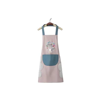 JOYTOUR Aprons Pink/Blue/Deer Blue/Deer Pink