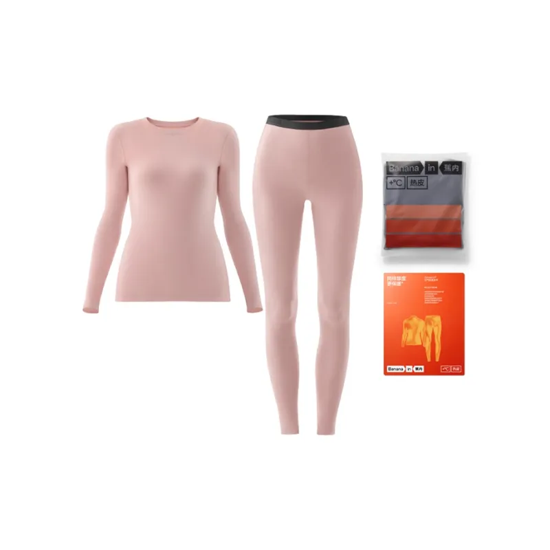 Bananain Red Plan Series Thermal Set Unisex-87