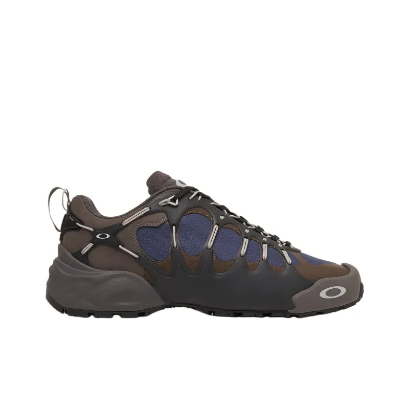 Brain Dead x Oakley Factory Team Anti Slip Wear Resistant Low Top Casual Shoes Unisex Blue Gray-1