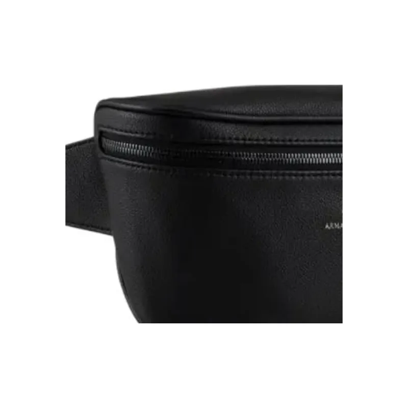 ARMANI EXCHANGEAE Polyurethane One Shoulder Crossbody Fanny Pack Regular Men's Black-4