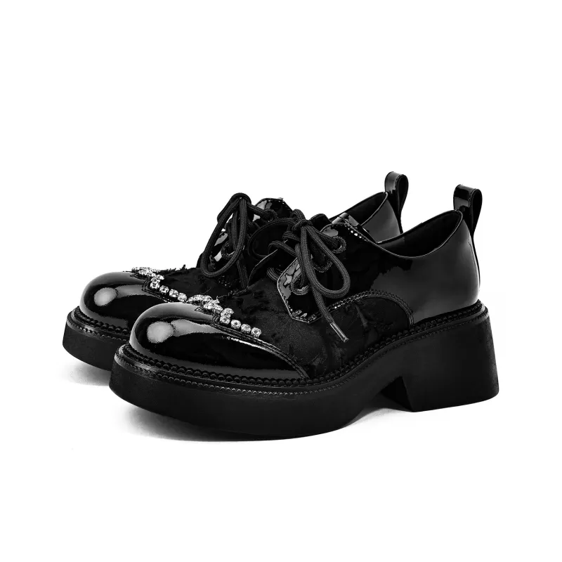 KMD Casual Single Shoes Women's Black-1