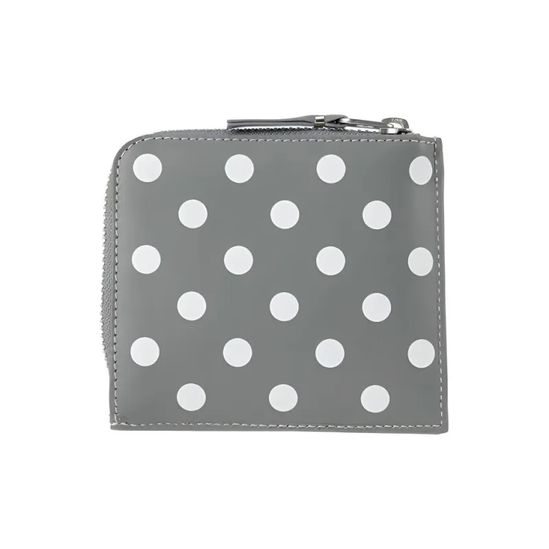 Comme Des Garcons Wallet Polka Dots Red-1