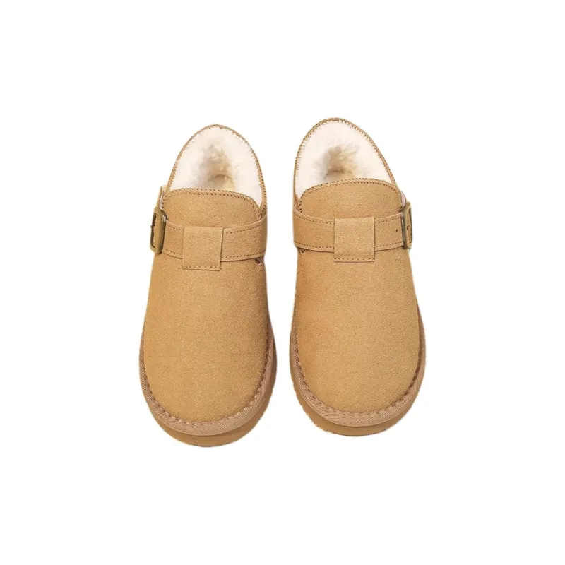Qiao Anju Home Slippers Antelope Brown, Chestnut-8