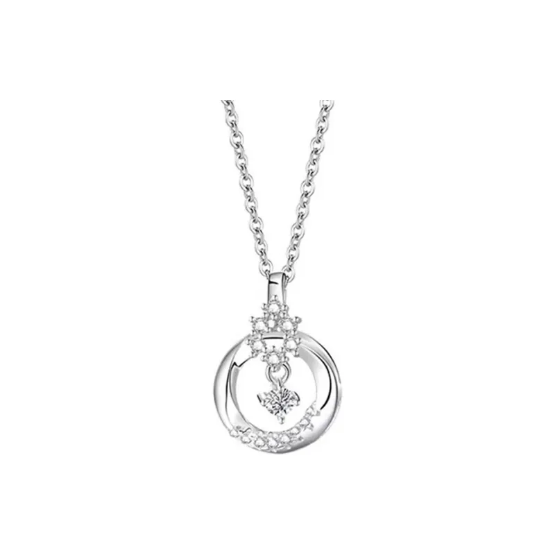 J&KINGLAY S925 Silver Necklaces Women's-0