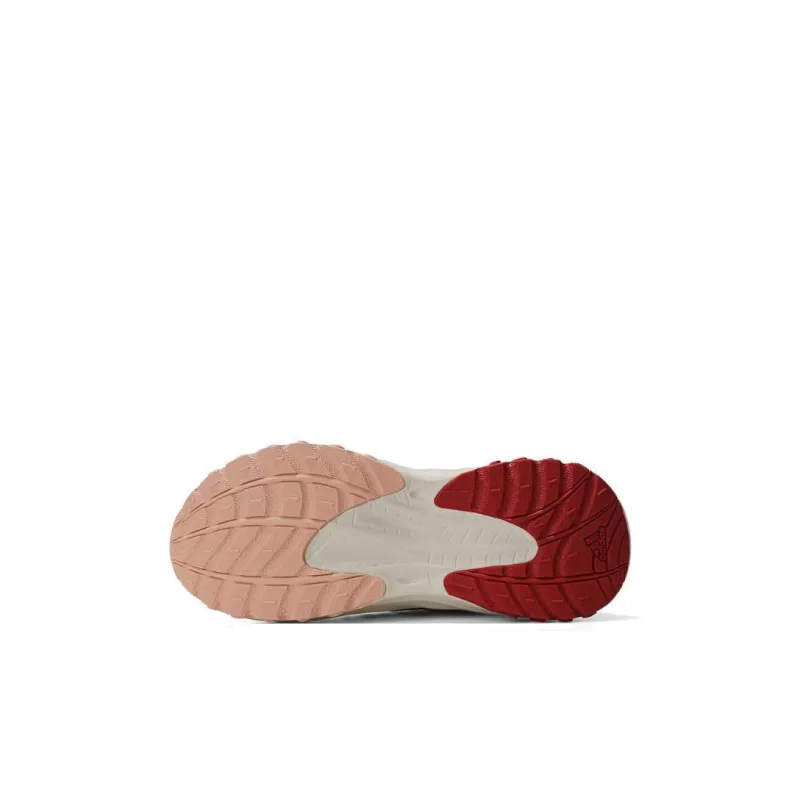 Adidas Anti Slip Wear Resistant Low Top Kids Lifestyle Shoes White/Pink Kids'-4