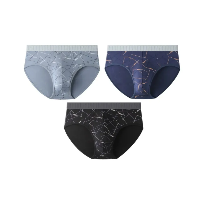 Qiao Ni Tong Underpants Men's 3 Pack-6