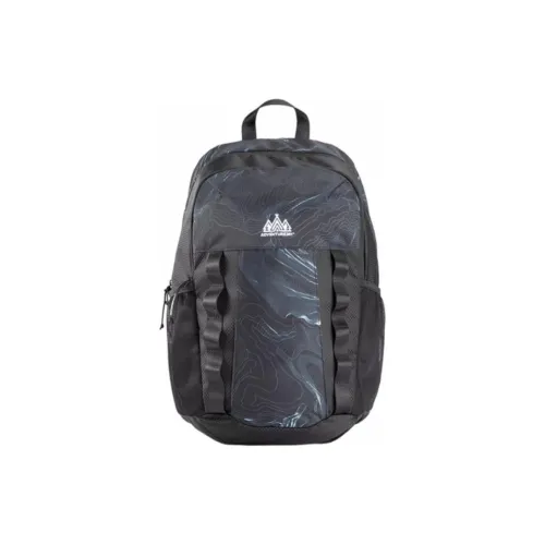 361° Fabric Backpack Regular Unisex Black/Yellow/Gray