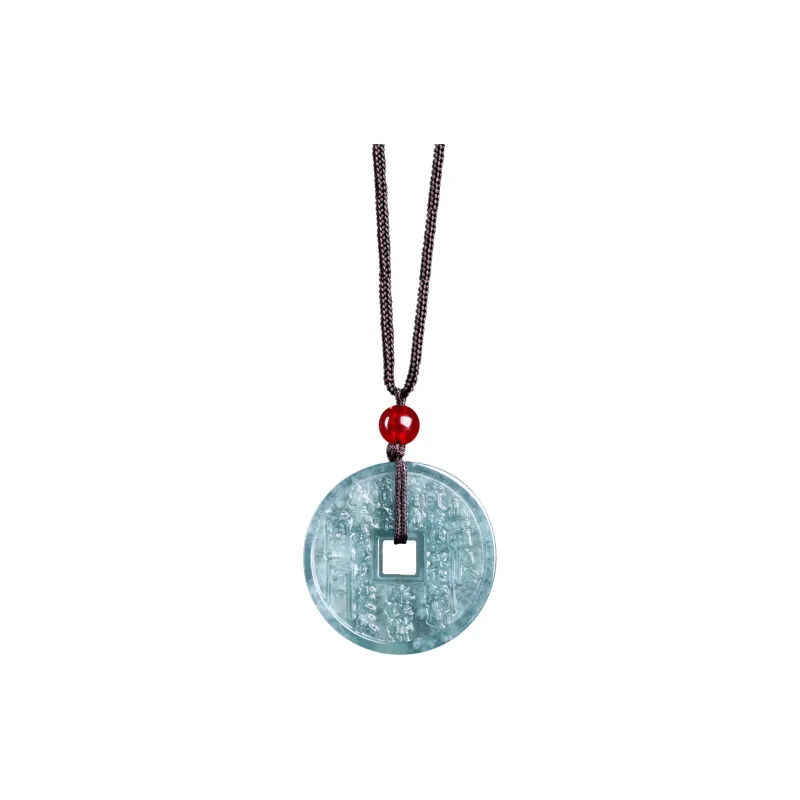 Emerald Glutinous Jade Jadeite Pendants Unisex-0