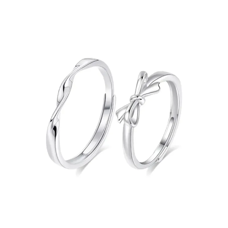 LUCA Sterling Silver Rings Unisex-0