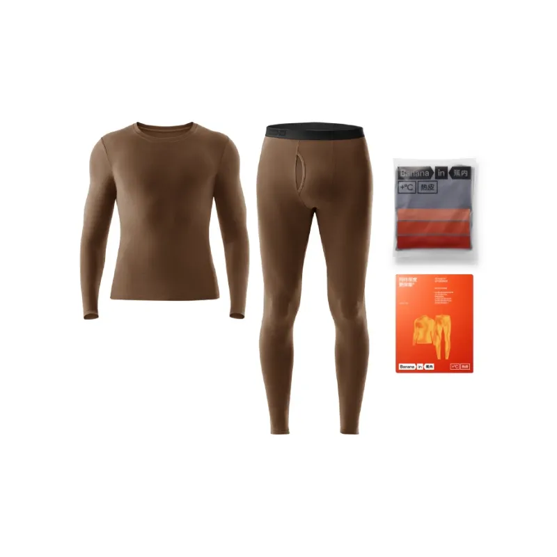 Bananain Red Plan Series Thermal Set Unisex-11
