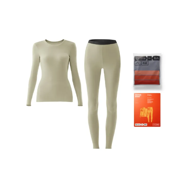 Bananain Red Plan Series Thermal Set Unisex-65