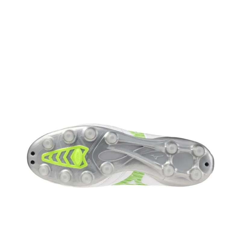 Mizuno Wear resistant And Lightweight Soccer Shoes Unisex White-1