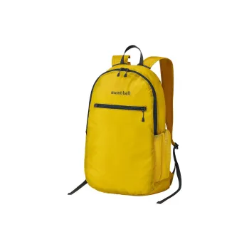 MONTBELL Nylon Backpack Regular Unisex Mustard Yellow
