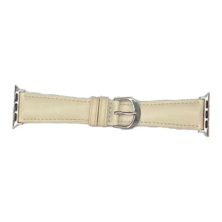 Warbler Dew Compatible With Apple Watch Apple Watch Band S9/S8/SE/7/6/5/4/3 Misty Wax Leather Strap-8