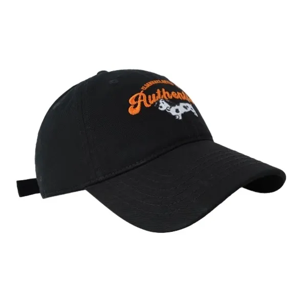 FREE RABBITⅡ Korean Style Fashion Versatile Preppy Style Soft Top Baseball Caps Unisex-5