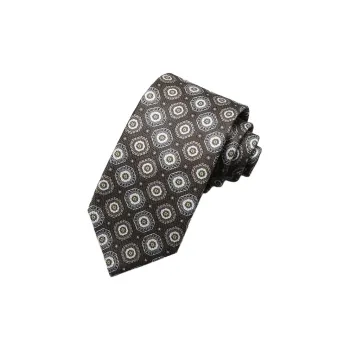 GOLDLION Polyester Ties Men's Blue
