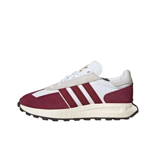 Adidas Originals Retropy E5 Anti Slip Wear Resistant Low Top Running Shoes Unisex Red