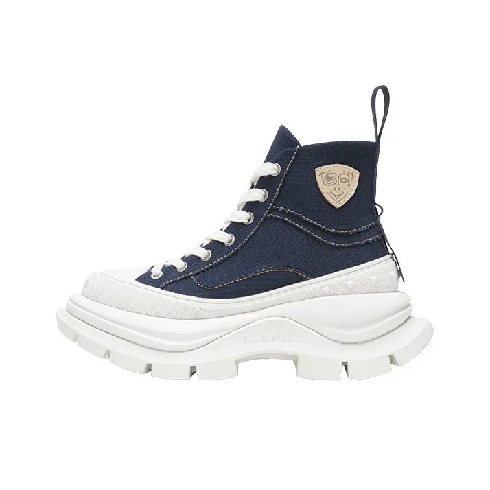 SMILEREPUBLIC QUEEN Anti Slip And Wear Resistant Height Increasing High Top Casual Shoes Unisex-21