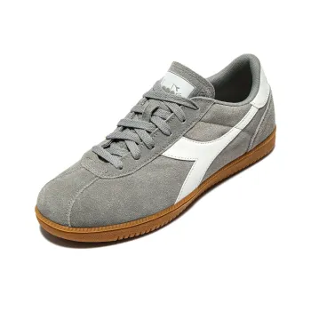 Diadora Anti Slip Wear Resistant Low Top Casual Shoes Unisex Gray