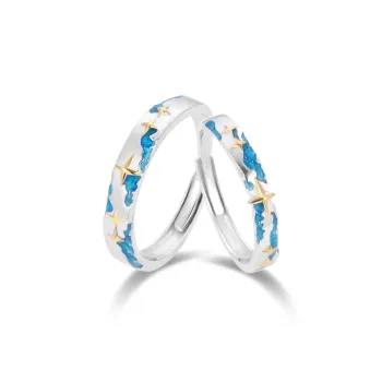 WANLIACC S999 Fine Silver Rings Unisex