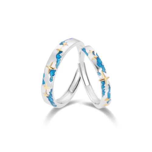 WANLIACC S999 Fine Silver Rings Unisex