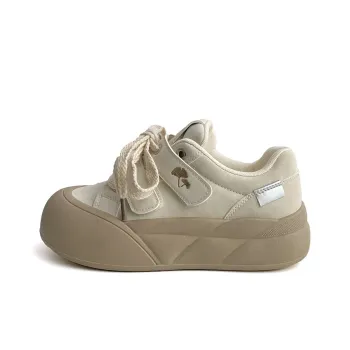 Than Than Me Slip Resistant Height Increasing Low Top Skateboard Shoes Women's