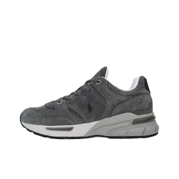 Polo Ralph Lauren Trackster 250 Low-Top Casual Shoes Men's Gray Black