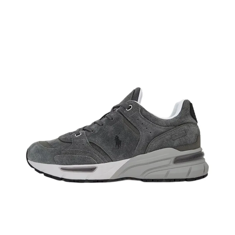 Polo Ralph Lauren Trackster 250 Low-Top Casual Shoes Men's Gray Black-0