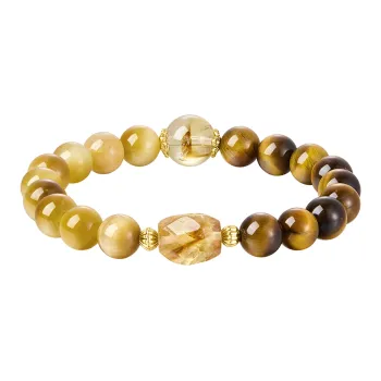 ZEGL Natural Tiger's Eye Stone Bracelets Women's