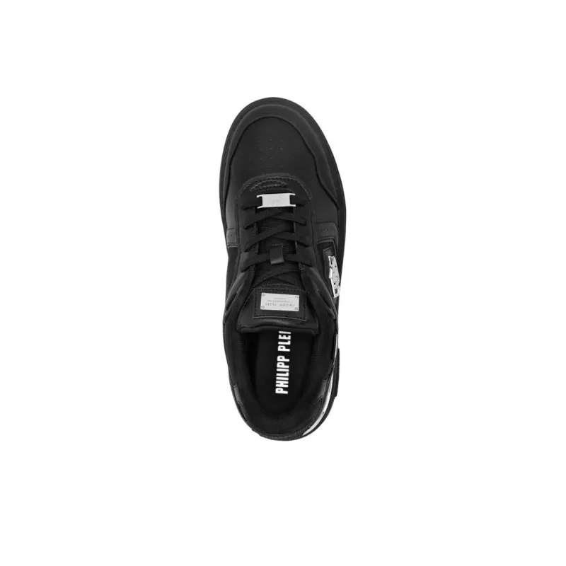 PHILIPP PLEIN Lo Top Low Top Skateboard Shoes Unisex Black-6