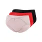 Nude Pink, China Red, Black
