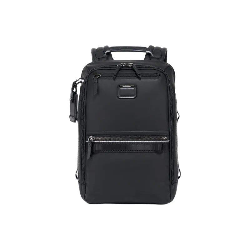 TUMI Coated Canvas Backpack Men's Black-0