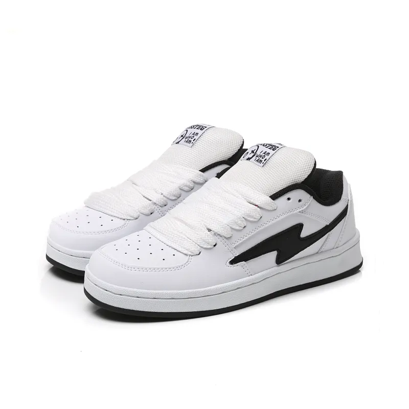 DEFINEX Anti-Slip And Wear-Resistant Height Increasing Low-Top Skateboard Shoes Unisex-3