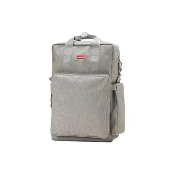Levi’s Polyester Backpack Large Size Unisex Gray