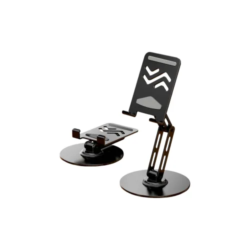 Shinco Cell Phone Flat Stand Quad Rotor Rotating Desktop Stand With Foldable Height Adjustment And 360 Degree Rotation