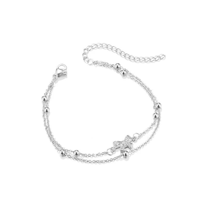 Clect Synthetic Cubic Zirconia Bracelets Women's-1