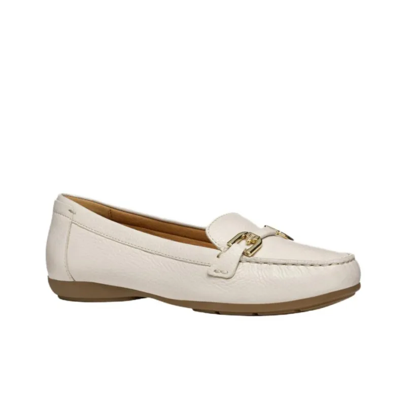 GEOX Annytah Moc Loafers Women's Beige-1