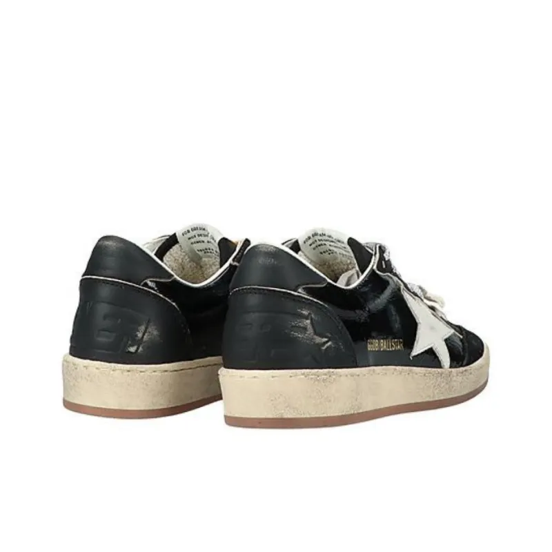 Golden Goose Ball Star Low Top Skateboard Shoes Women's Black-3