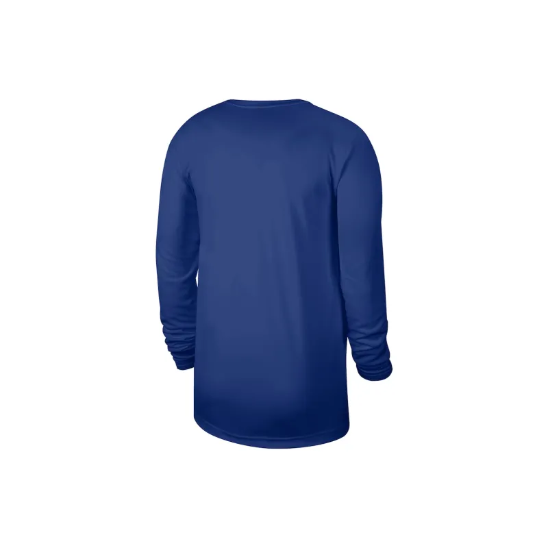 Nike x NBA New York Knicks T Shirt Men's Blue-1