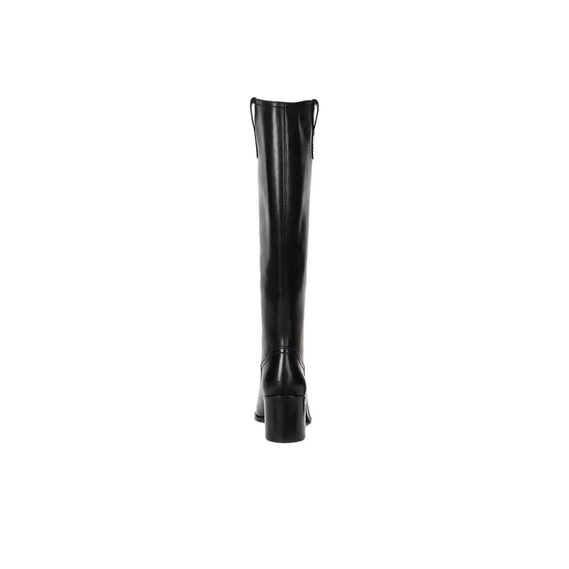 LAUREN RALPH LAUREN Carla Knee-high Boots 5.5cm Women's Black-3