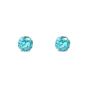 May10th Zircon Stud Earrings Women's