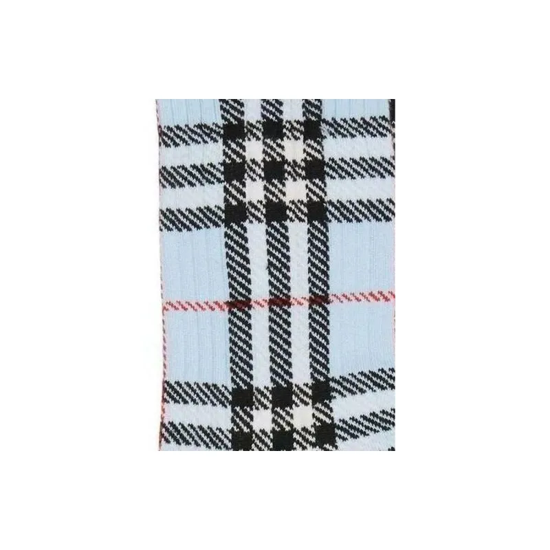 Burberry Vintage Check Intarsia Socks 'Pale Blue'-2
