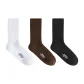 3 Pack (White+Brown+Black)