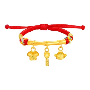 ABOUT LOVE Gold Bracelet Kids
